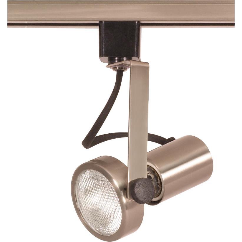 Nuvo Lighting TH300  1 Light - PAR20 - Track Head - Gimbal Ring in Brushed Nickel Finish
